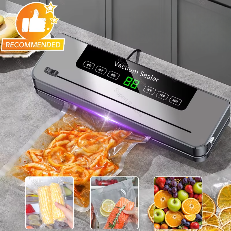 Embalatudo Touch Bazzu – Seladora de Alimentos Rápida + Frete Grátis